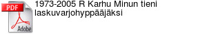 1973-2005 R Karhu Minun tieni laskuvarjohyppjksi