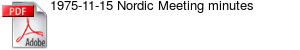 1975-11-15 Nordic Meeting minutes